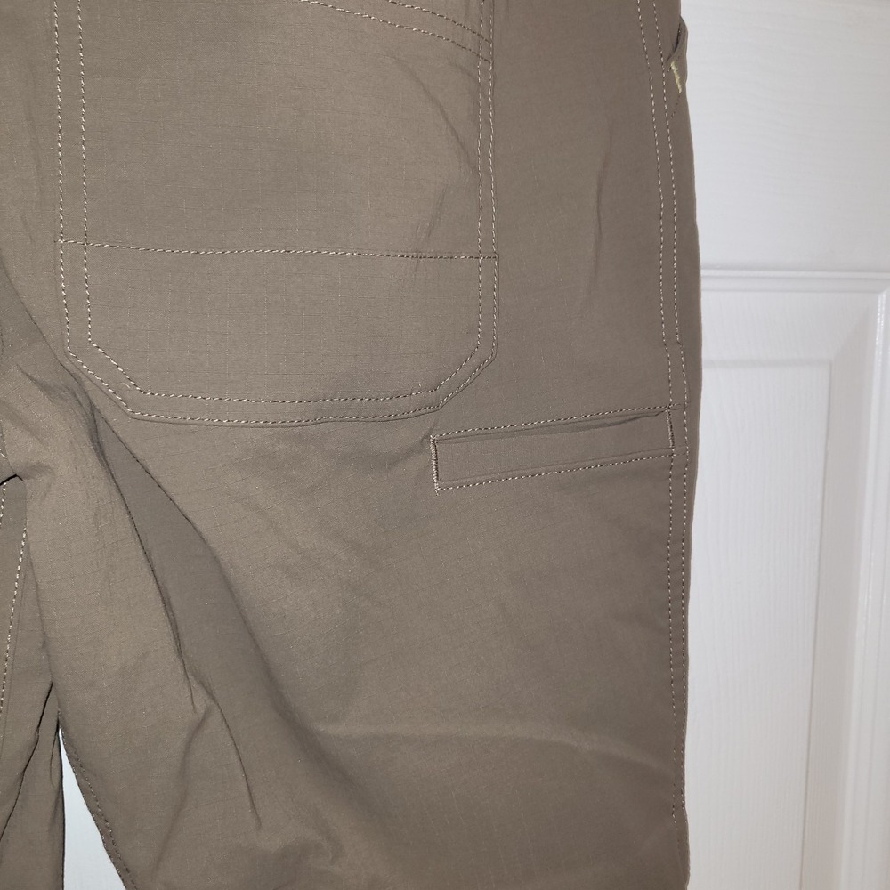 Duluth Trading Co Womens 6x31 Beige Nylon Spandex Cargo Pants‎ Hiking Outdoor - Picture 8 of 16